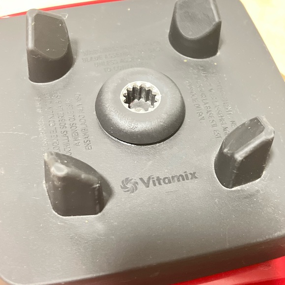 Vitamix Red and Black Professional Blender - Picture 6 of 11